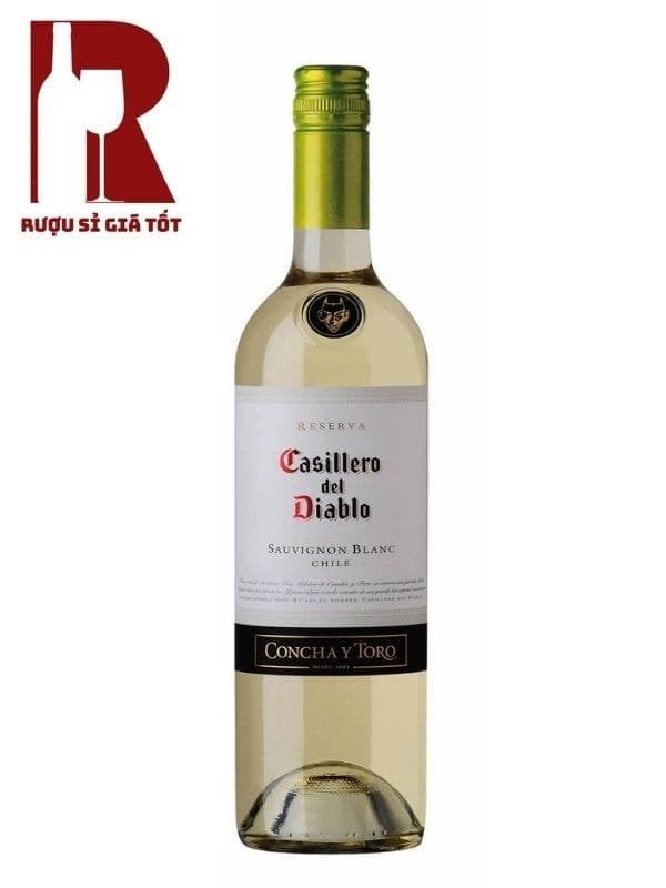 Rượu Vang Chile Trắng Concha Y Toro Casillero Del Diablo Reserva Sauvignon Blanc
