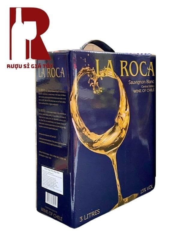 Rượu Vang Bịch Chile La roca Sauvignon Blanc