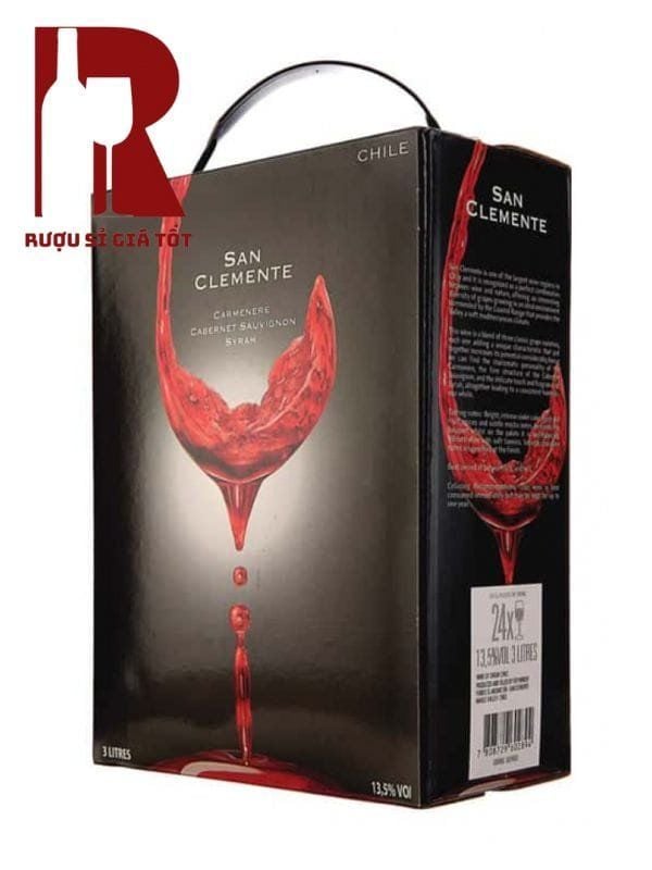 Rượu Vang Bịch Chile San Clemente Blend