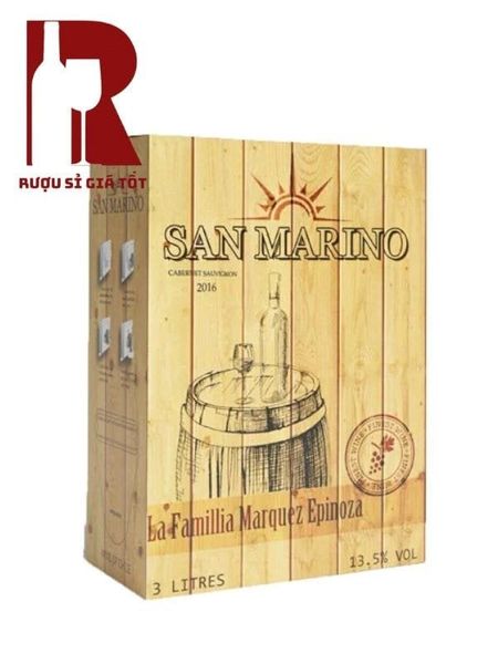 Rượu Vang Bịch Chile San Marino Cabernet Sauvignon