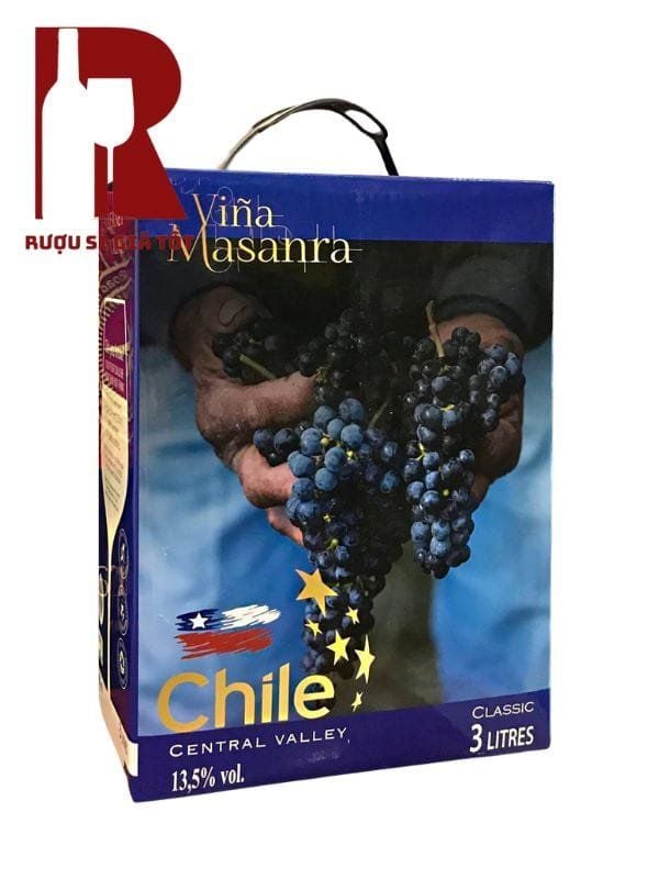 Rượu Vang Bịch Chile Vina Masanra Cabernet