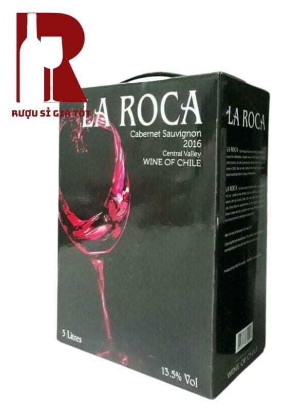 Rượu Vang Bịch Chile La Roca 3L - 5L