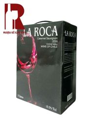 Rượu Vang Bịch Chile La Roca 3L - 5L