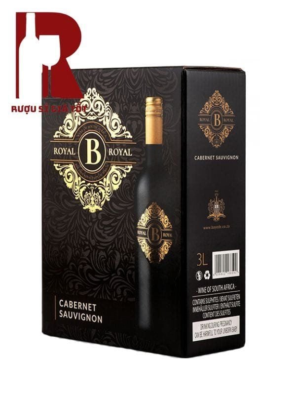 Rượu Vang Bịch Nam Phi B Royal Cabernet Sauvignon