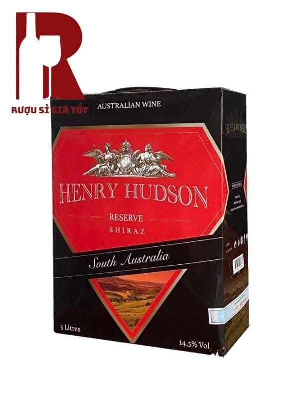 Rượu Vang Bịch Úc Henry Hudson Shiraz