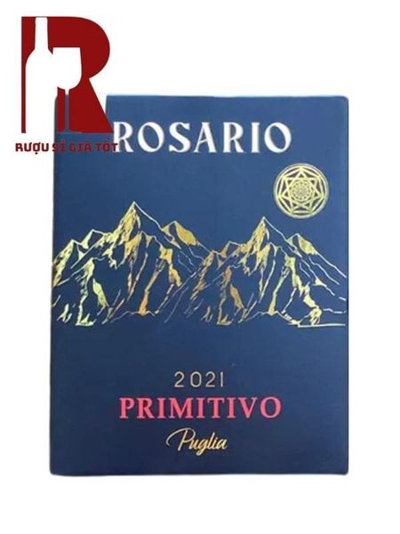 Rượu Vang Bịch Ý Rosario Primitivo Puglia