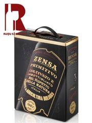 Rượu Vang Bịch Ý Zensa Primitivo Organic Puglia IGT