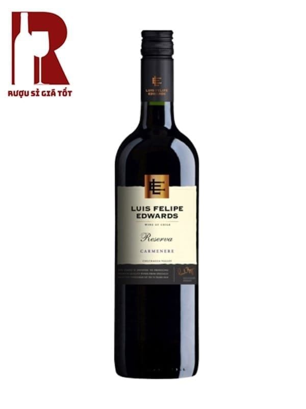 Rượu Vang Chile Đỏ Luis Felipe Edwards Reserva Carmenere