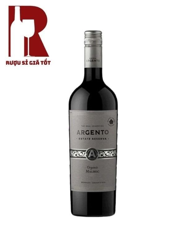 Rượu Vang Argentina Đỏ Bodega Argento Estate Reserve Malbec