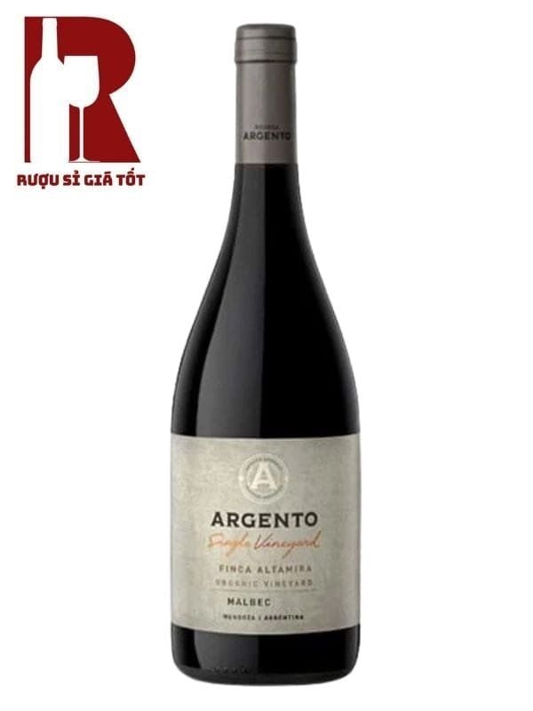 Rượu Vang Argentina Đỏ Bodega Argento Finca Altamira Malbec