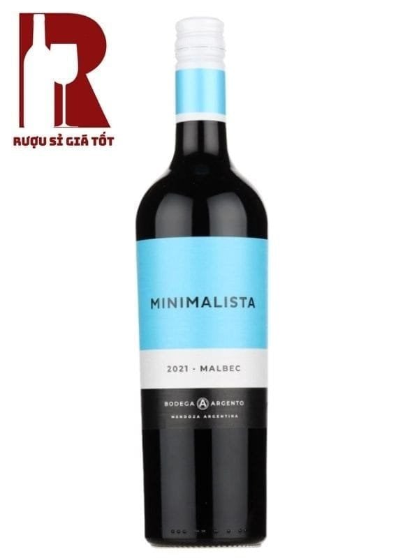 Rượu Vang Argentina Đỏ Bodega Argento Minimalista Malbec