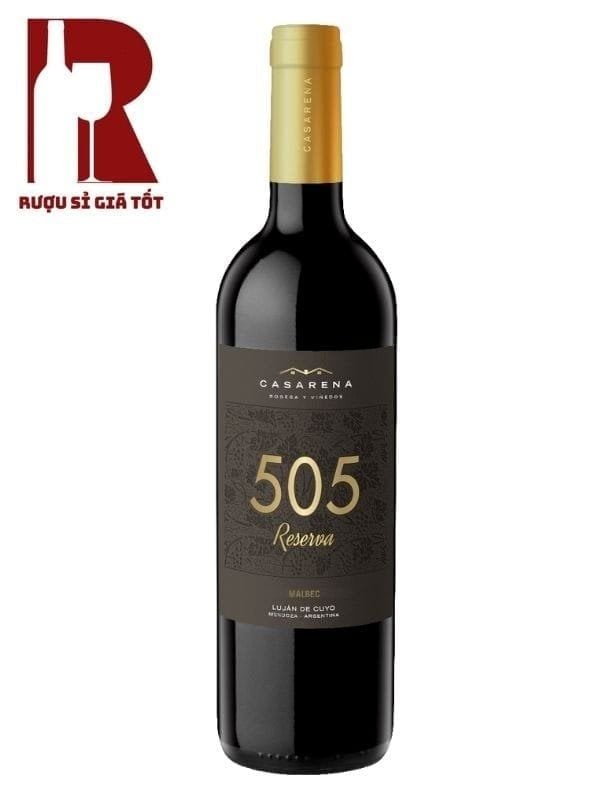 Rượu Vang Argentina Đỏ Casarena 505 Reserva Malbec