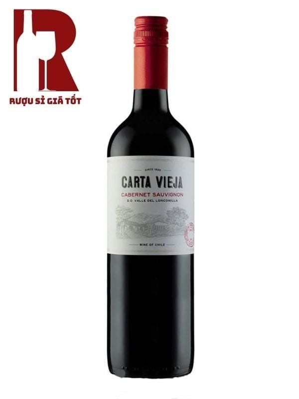 Rượu Vang Chile Đỏ Carta Vieja Cabernet Sauvignon