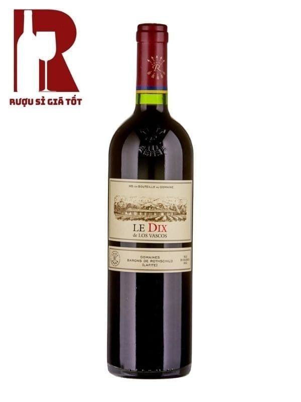 Rượu Vang Chile Đỏ Domaines Barons de Rothschild Los Vascos Le Dix