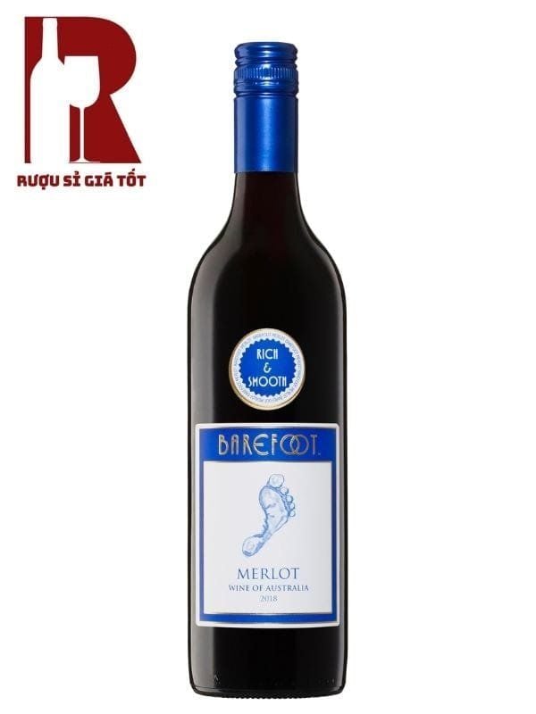 Rượu Vang Mỹ Đỏ Barefoot Varietal Merlot