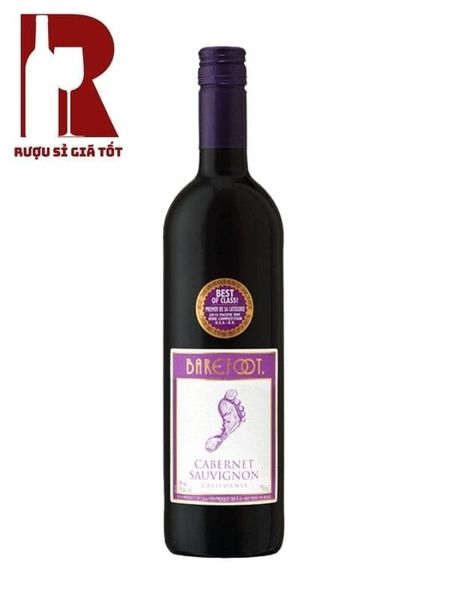 Rượu Vang Mỹ Đỏ Barefoot Varietal Cabernet Sauvignon