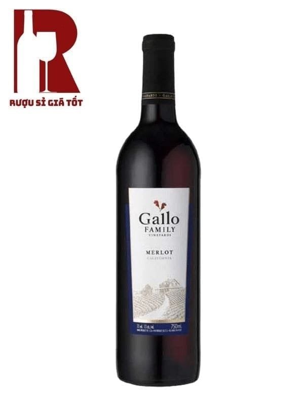 Rượu Vang Mỹ Đỏ Gallo Family Vineyards Varietal Merlot