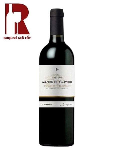 Rượu Vang Pháp Đỏ Chateau Manoir du Gravoux Cotes de Castillon