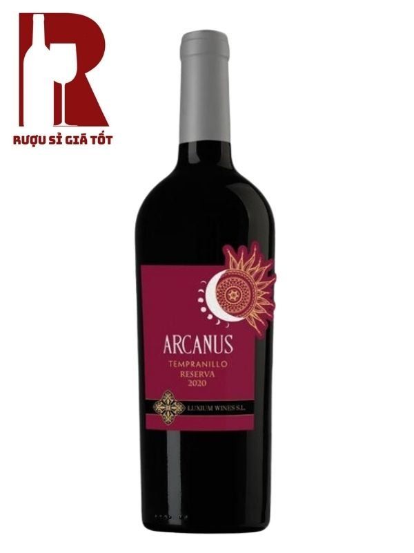 Rượu Vang Tây Ban Nha Đỏ Arcanus Tempranillo