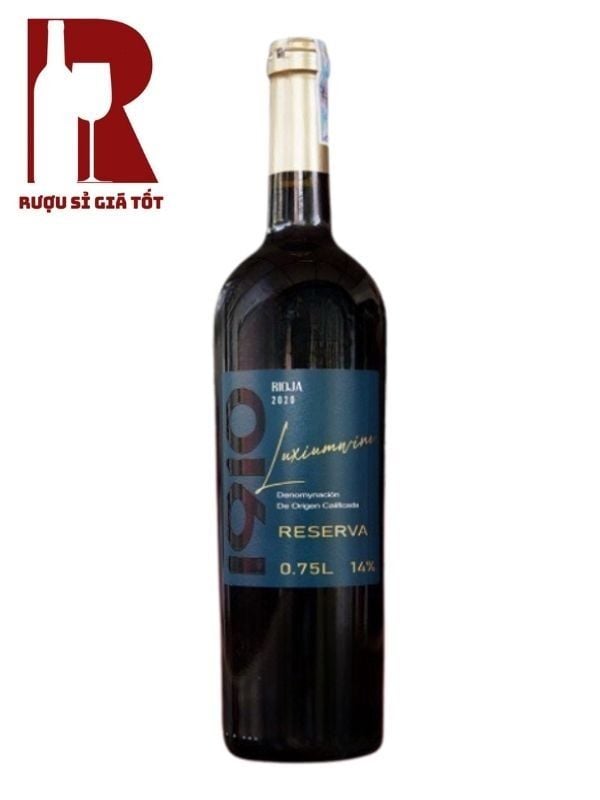 Rượu Vang Tây Ban Nha Đỏ Luxiumwine 1910 Tempranillo