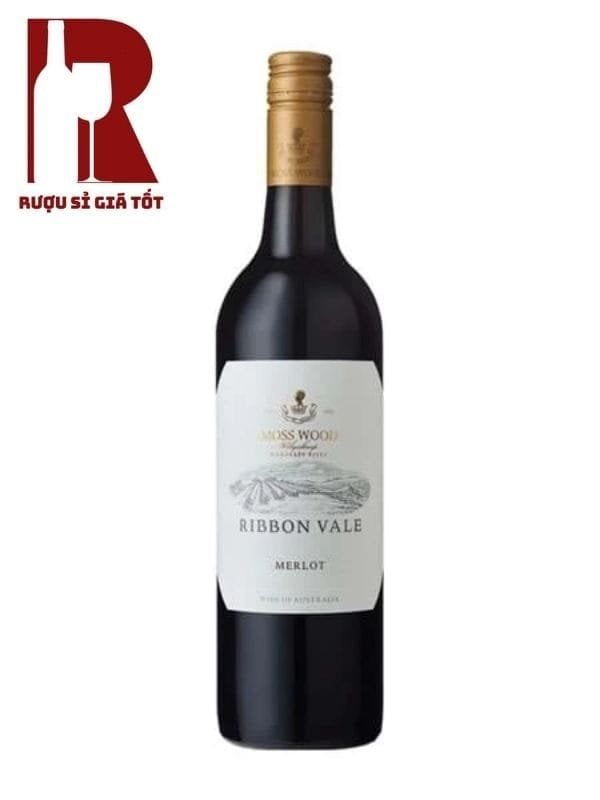 Rượu Vang Úc Đỏ Moss Wood Merlot Ribbon Vale