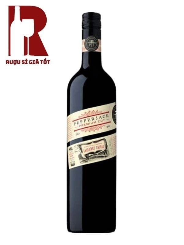 Rượu Vang Úc Đỏ Pepper Jack Premium Cut Shiraz Cabernet