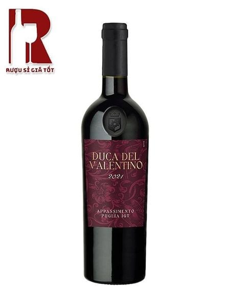 Rượu Vang Ý Đỏ Duca Del Valentino Appassimento Puglia IGT