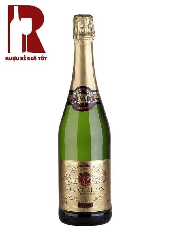 Rượu Vang Nổ Mousseux Veuve Alban Brut