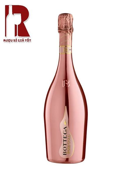 Rượu Vang Nổ Ý Bottega Rose Gold Spumante Brut Pinot Nero