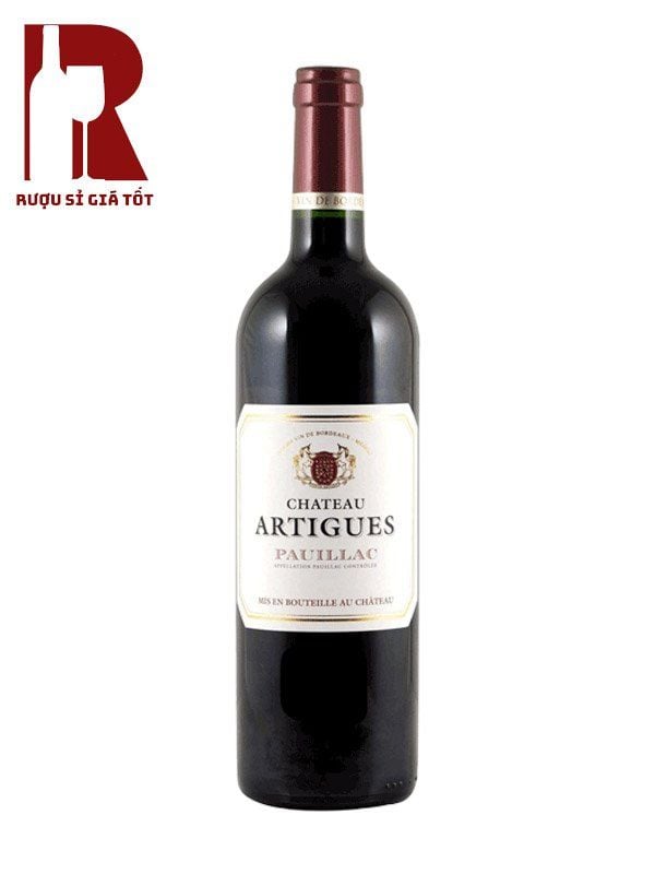 Rượu Vang Pháp Đỏ Chateau Artigues Pauillac