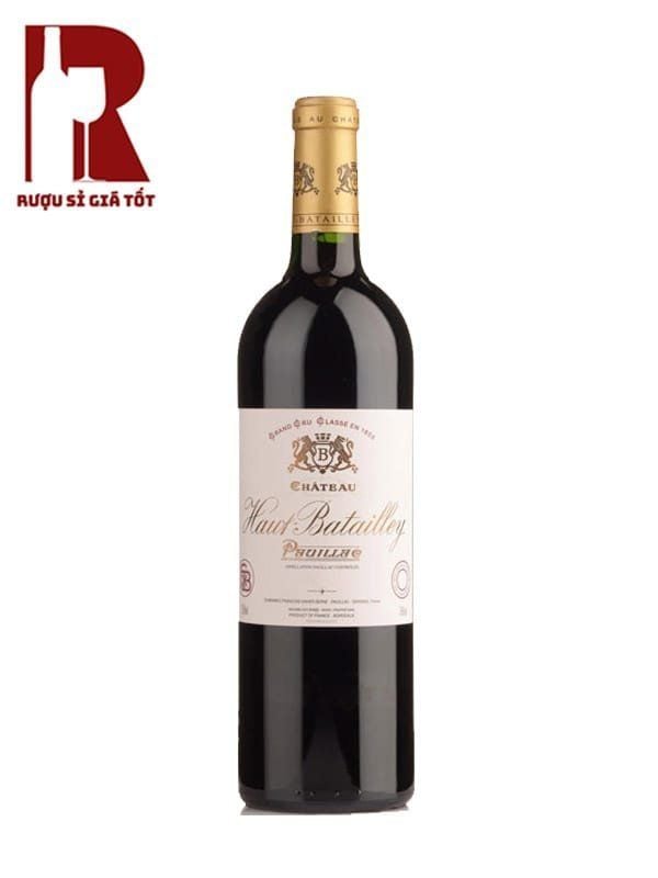 Rượu Vang Pháp Đỏ Chateau Haut Batailley Pauillac