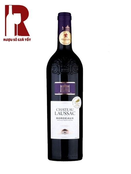 Rượu Vang Pháp Đỏ Chateau Laussac Bordeaux