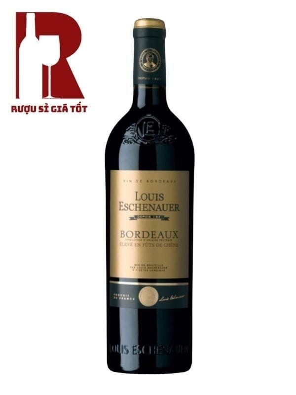 Rượu Vang Pháp Đỏ Bordeaux Louis Eschenauer Eleve Fut de Chene