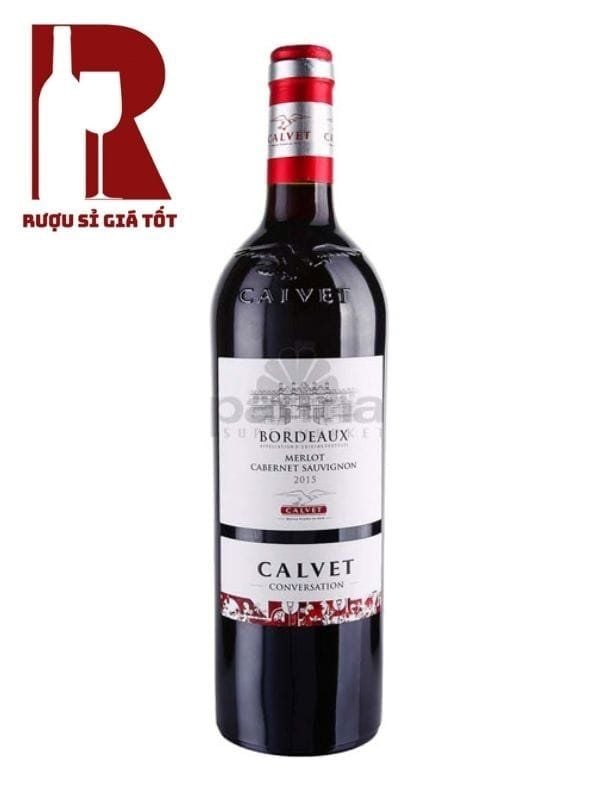 Rượu Vang Pháp Đỏ Calvet Conversation Merlot Cabernet AOP Bordeaux