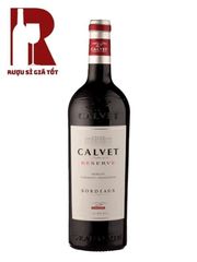 Rượu Vang Pháp Đỏ Calvet Reserve Merlot Cabernet AOP Bordeaux