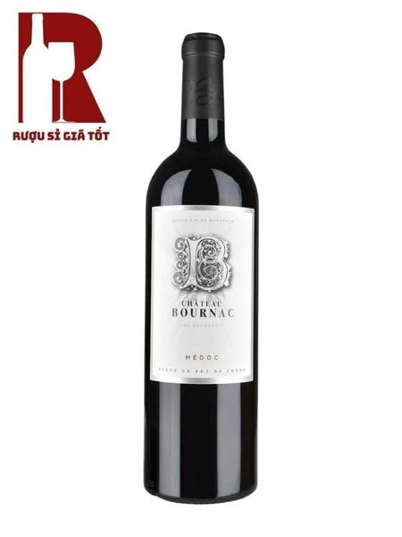 Rượu Vang Pháp Đỏ Chateau Bournac Medoc Cru Bourgeois