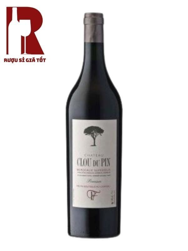 Rượu Vang Pháp Đỏ Chateau Clou Du Pin Bordeaux Superieur Premium