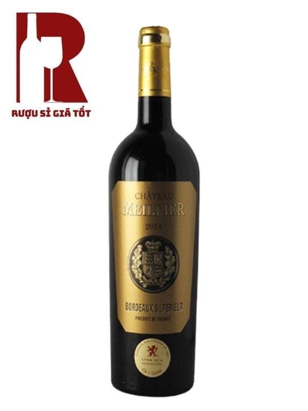 Rượu Vang Pháp Đỏ Chateau Meillier Bordeaux Superieur Rouge