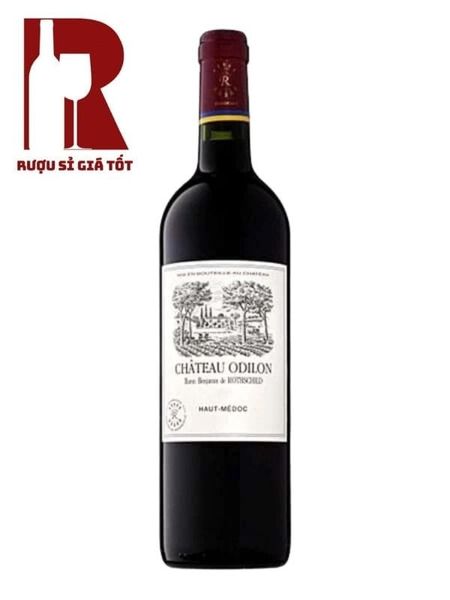 Rượu Vang Pháp Đỏ Chateau Odilon