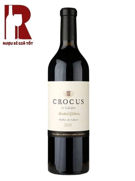 Rượu Vang Pháp Đỏ Crocus Le Calcifere Limited