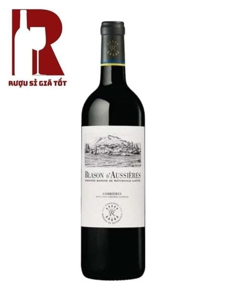 Rượu Vang Pháp Đỏ DBR Blason D'Aussieres