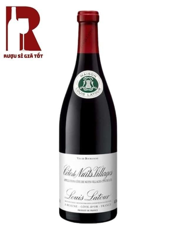Rượu Vang Pháp Đỏ Louis Latour Côte De Nuits Villages