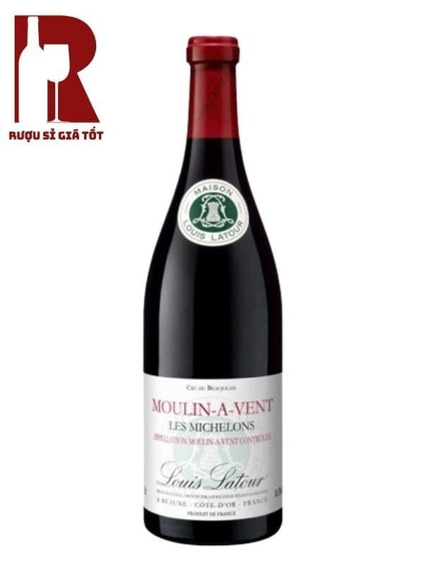 Rượu Vang Pháp Đỏ Louis Latour Moulin a Vent Les Michelons