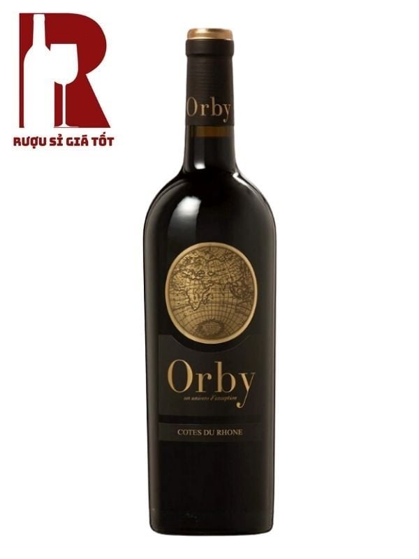 Rượu Vang Pháp Đỏ Orby Cotes Du Rhone