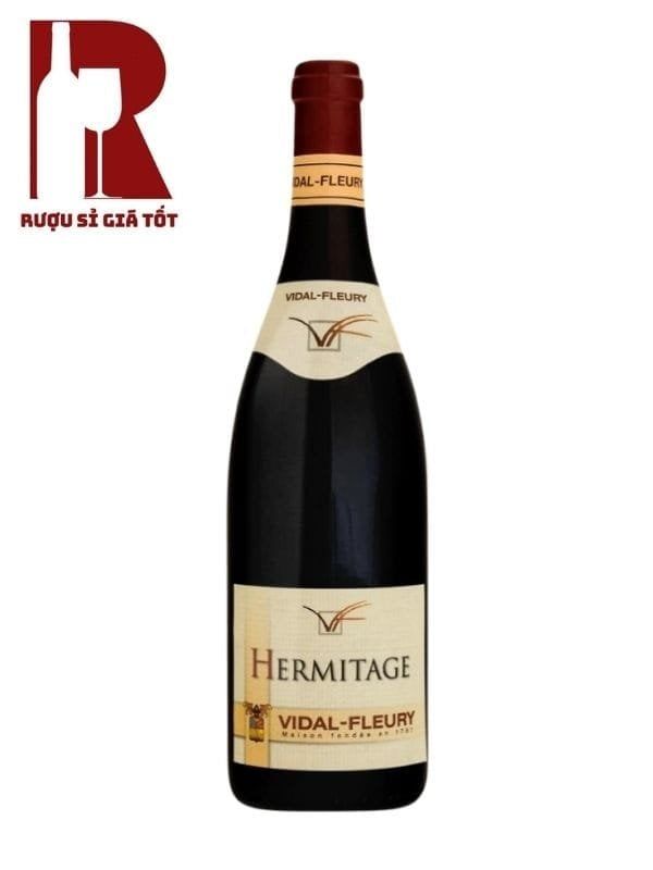 Rượu Vang Pháp Đỏ Vidal Fleury Hermitage