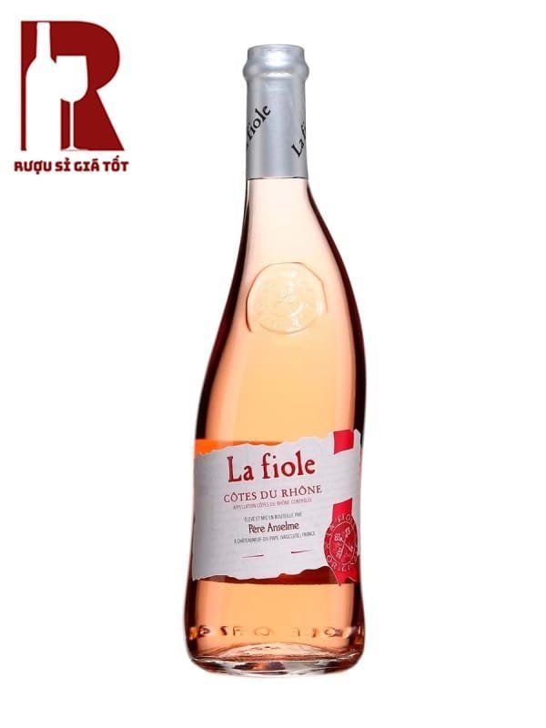 Rượu Vang Pháp Hồng La Fiole Côtes du Rhône Rose