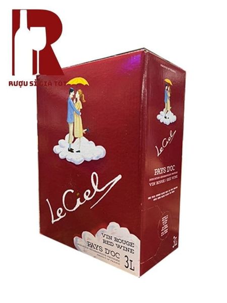 Rượu Vang Bịch Pháp Le Ciel Vin Rouge