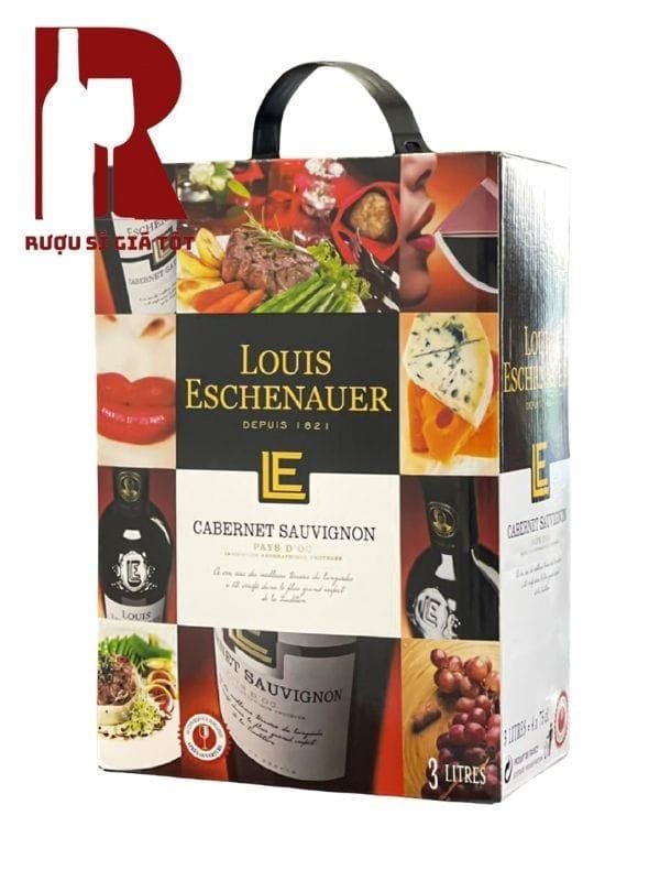Rượu Vang Bịch Pháp Louis Eschenauer 3L - 5L