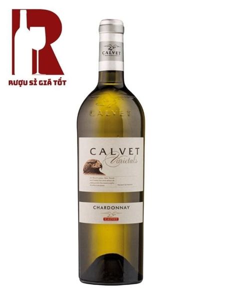 Rượu Vang Pháp Trắng Calvet Varietal Chardonnay