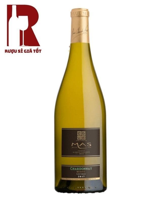 Rượu Vang Pháp Trắng Jean Claude Mas Chardonnay Reserve Les Gres
